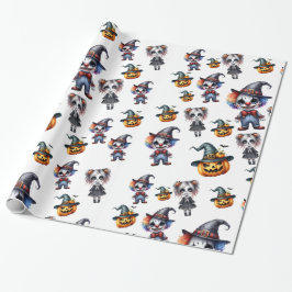 Papel De Regalo Cute Halloween