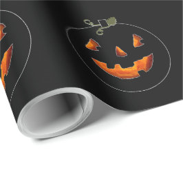 Papel De Regalo Cute Halloween Jack-o'-lantern 