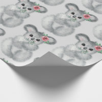 Cute Koala Oso Acuarela Moderno Envoltura
