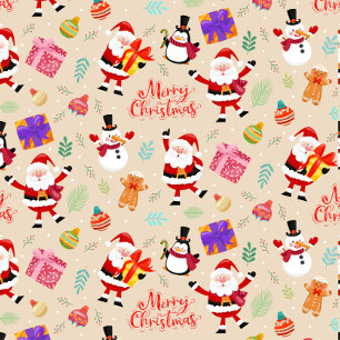 Papel De Regalo Cute Merry Christmas Wrapee Paper
