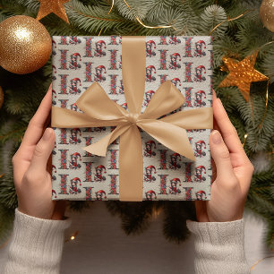Papel De Regalo Cute Navidad Elfo Festivo Carta I