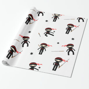 Papel De Regalo Cute Ninjas