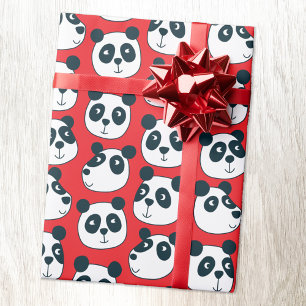 Papel De Regalo Cute Panda Bear