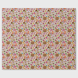 Papel De Regalo Cute Pastry Confections Sweets