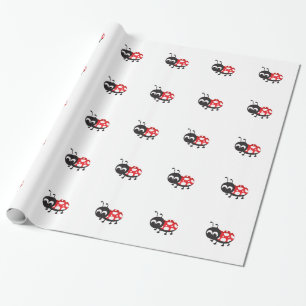 Papel De Regalo Cute Personalizado Ladybug