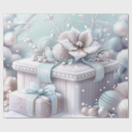 Papel De Regalo Cute Pink  Winter Birthday
