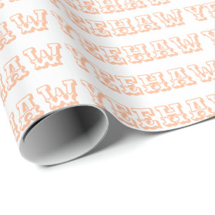 Papel De Regalo Cute Preppy Girly Yehaw Pastel Rosa