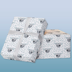 Papel De Regalo Cute Slote Watercolor
