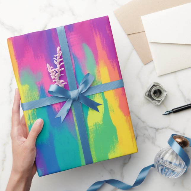 Papel De Regalo Cute Sofisticado Monograma Premium Niños Cumpleaño (Regalar)