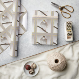 Papel De Regalo Cute Sparrow