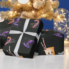 Papel De Regalo Cute Spooky Halloween Gift