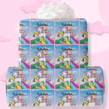 Cute UNICORN Nacimiento Personalización Nacimiento