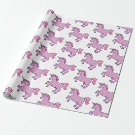 Papel De Regalo Cute unicornio