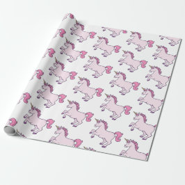 Papel De Regalo Cute unicornio