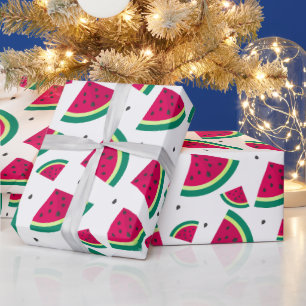 Papel De Regalo Cute Watermelon Primer Fiesta de cumpleaños