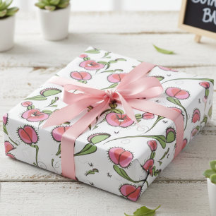 Papel De Regalo Cute White Venus Flytrampa aferrado a tu amor