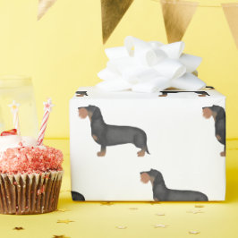Papel De Regalo Cute Wire Haired Dachshund Sausage Dog