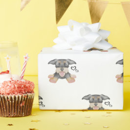 Papel De Regalo Cute Wire Haired Dachshund Sausage Dog