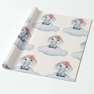 Papel De Regalo Cutie Elephant