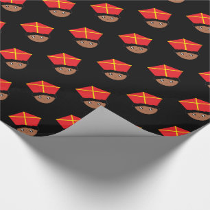 Papel De Regalo Cutieful embroma el inglete Zwarte Piet de San