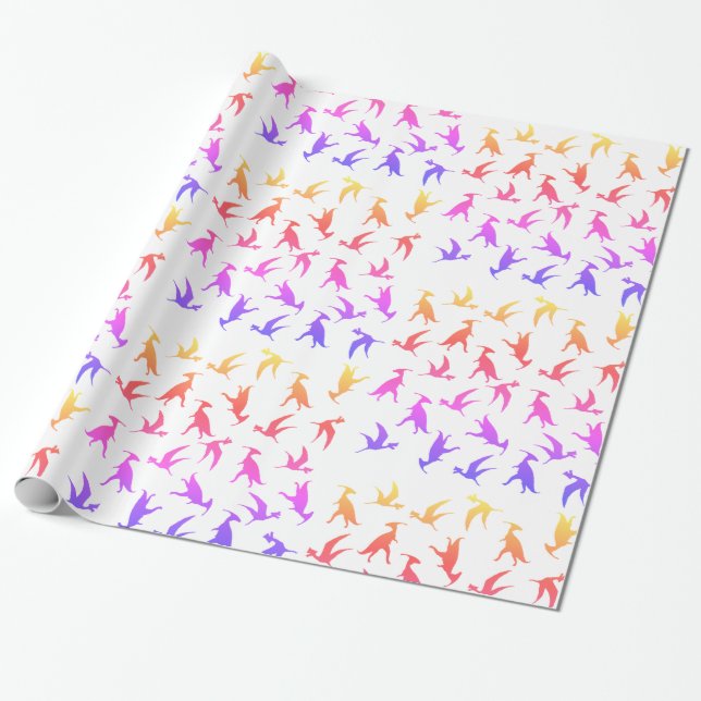 Papel De Regalo Cuto colorido (Desenrollado)