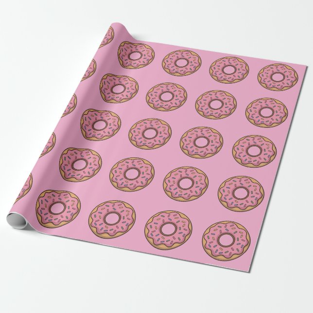 Papel De Regalo Cuto donut | Niño (Desenrollado)