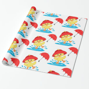 Papel De Regalo Cuto Ducks