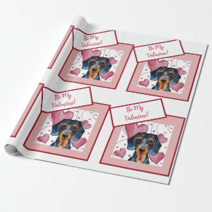Papel De Regalo  Dachshund  