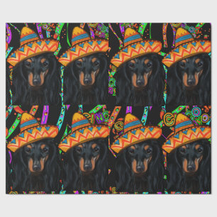 PAPEL DE REGALO DACHSHUND