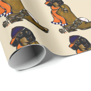 PAPEL DE REGALO DACHSHUND