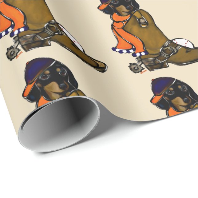 PAPEL DE REGALO DACHSHUND (Esquina del rollo)