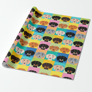 Papel De Regalo Dachshund