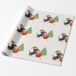 Papel De Regalo Dachshund Christmas Wrapping Paper | Dog Lover 