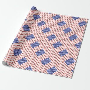 Papel De Regalo Dachshund patriótico