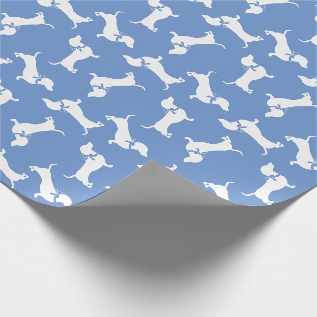 Papel De Regalo Dachshund Wiener Dog Puppy (Esquina)