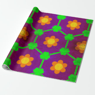 Papel De Regalo Daisies y Clovers