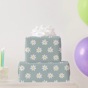 Papel De Regalo Daisy Boho Floral