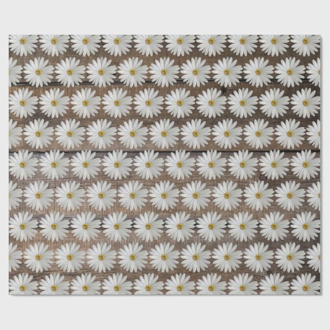 Papel De Regalo Daisy Flower Barn (Superficie plana)