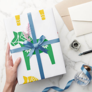 PAPEL DE REGALO DALA, ESCÁNDINA, UN REGALO DE CABALLO