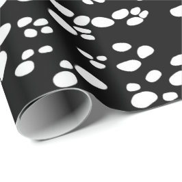 Papel De Regalo dálmata| Atrás y Blanco