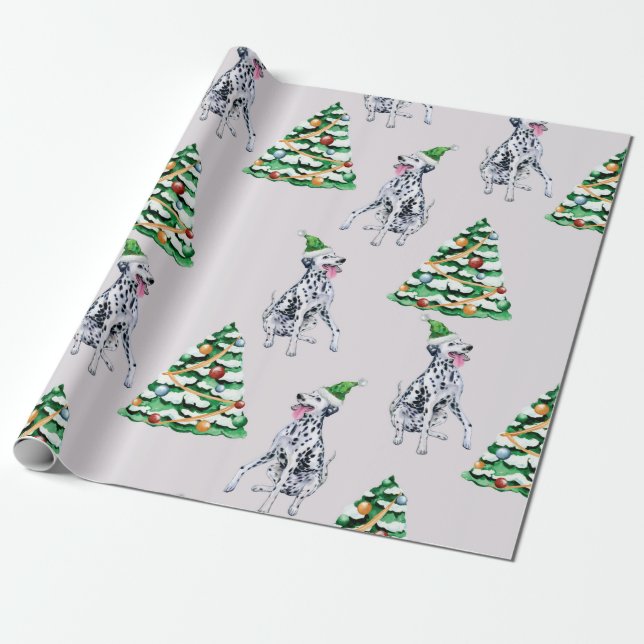 Papel De Regalo Dalmatian Dog Lover Regalo, Perro Dueño Regalo (Desenrollado)