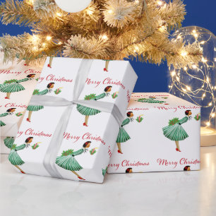 Papel De Regalo Dama de la Vintage de 1950