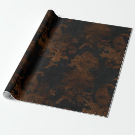 Papel de regalo damasco