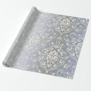 Papel De Regalo Damasco de lujo vintage