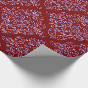 Papel De Regalo Damasco real elegante de Scarletphylo