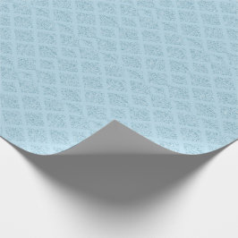 Papel De Regalo Damask Blue Diamond Design Elegant Boy Baby Shower