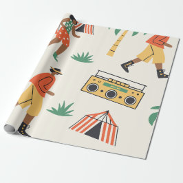 Papel De Regalo Dance in summer