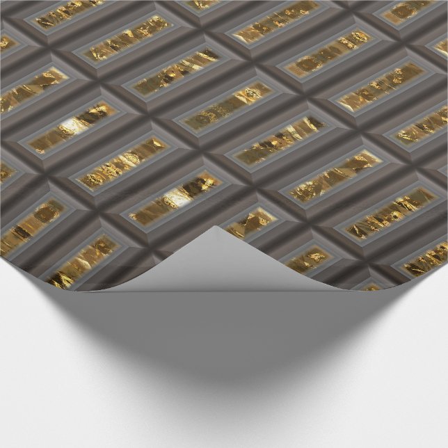 Papel De Regalo Danville Elegant Para Él (Esquina)