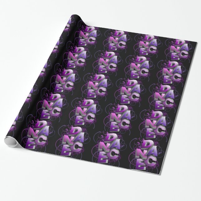 Papel De Regalo danza 3D (verano) (Desenrollado)