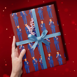 Papel De Regalo Danza de Trump | Feliz regalo de baile de Trump